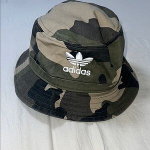 Adidas Green and Black‎ Camouflage Bucket Hat